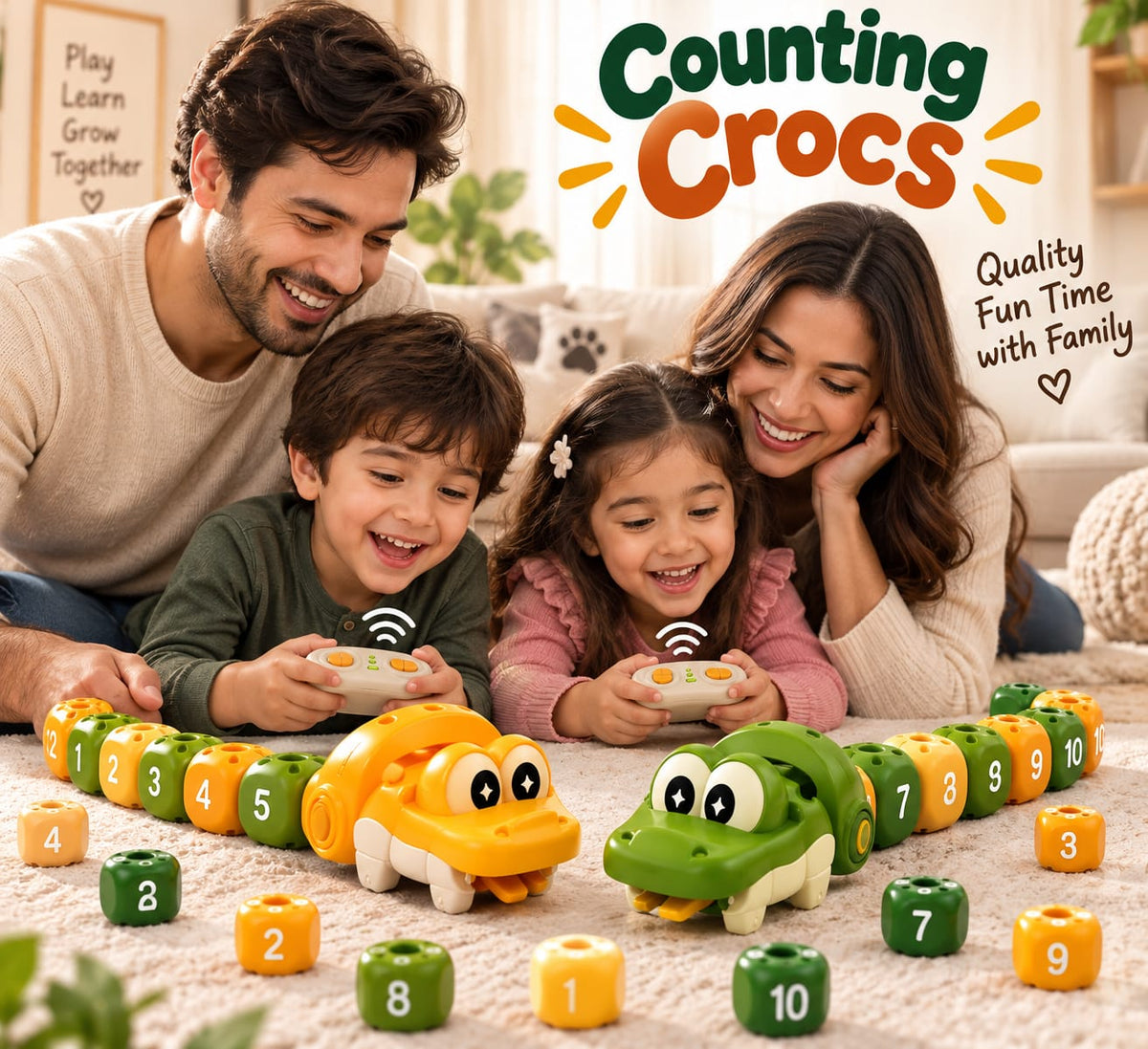 Counting crocs™|Count.Play.Learn.Repeat.